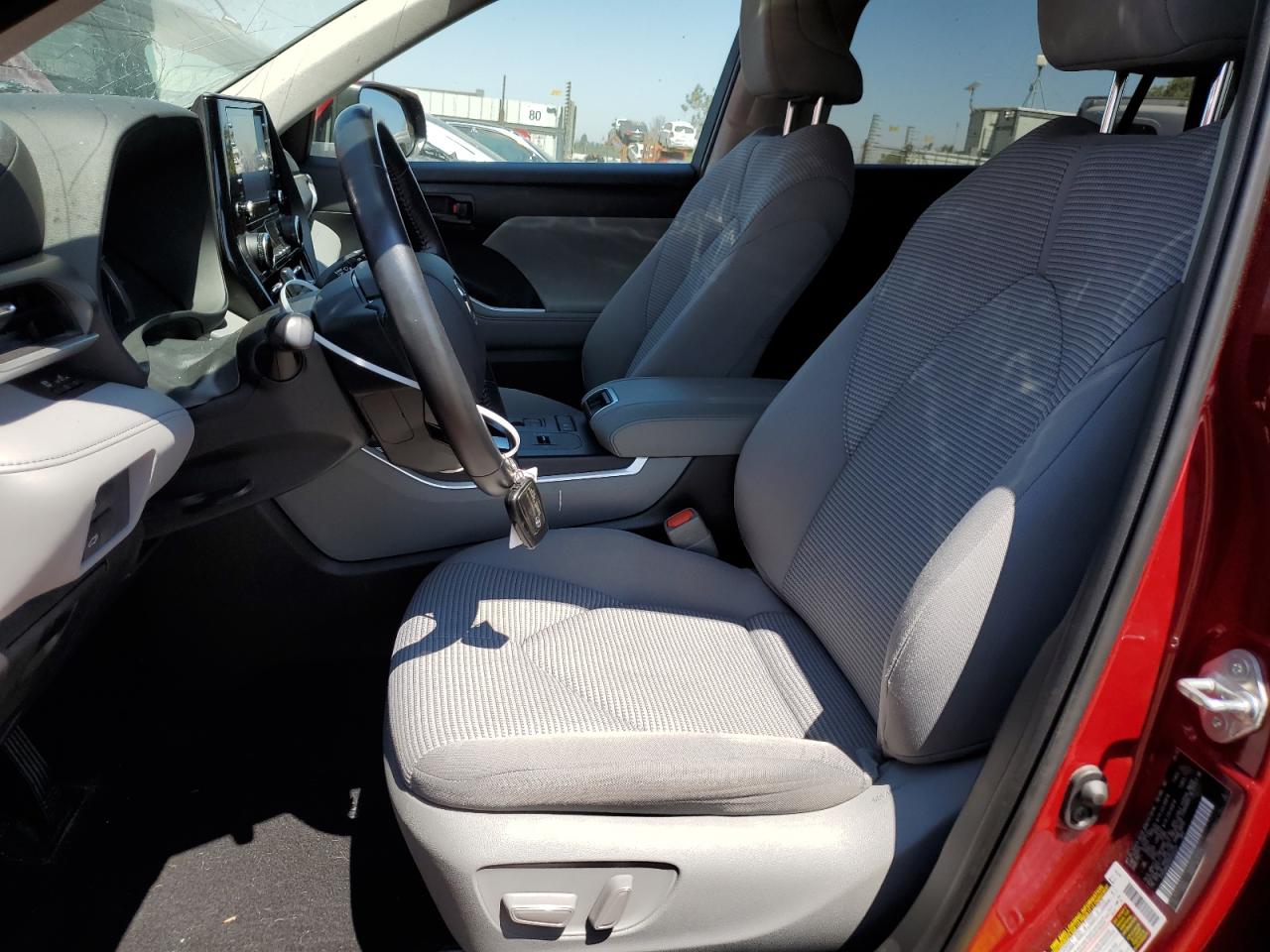 2021 Toyota Highlander Hybrid Le VIN: 5TDZARAH5MS504222 Lot: 66184974