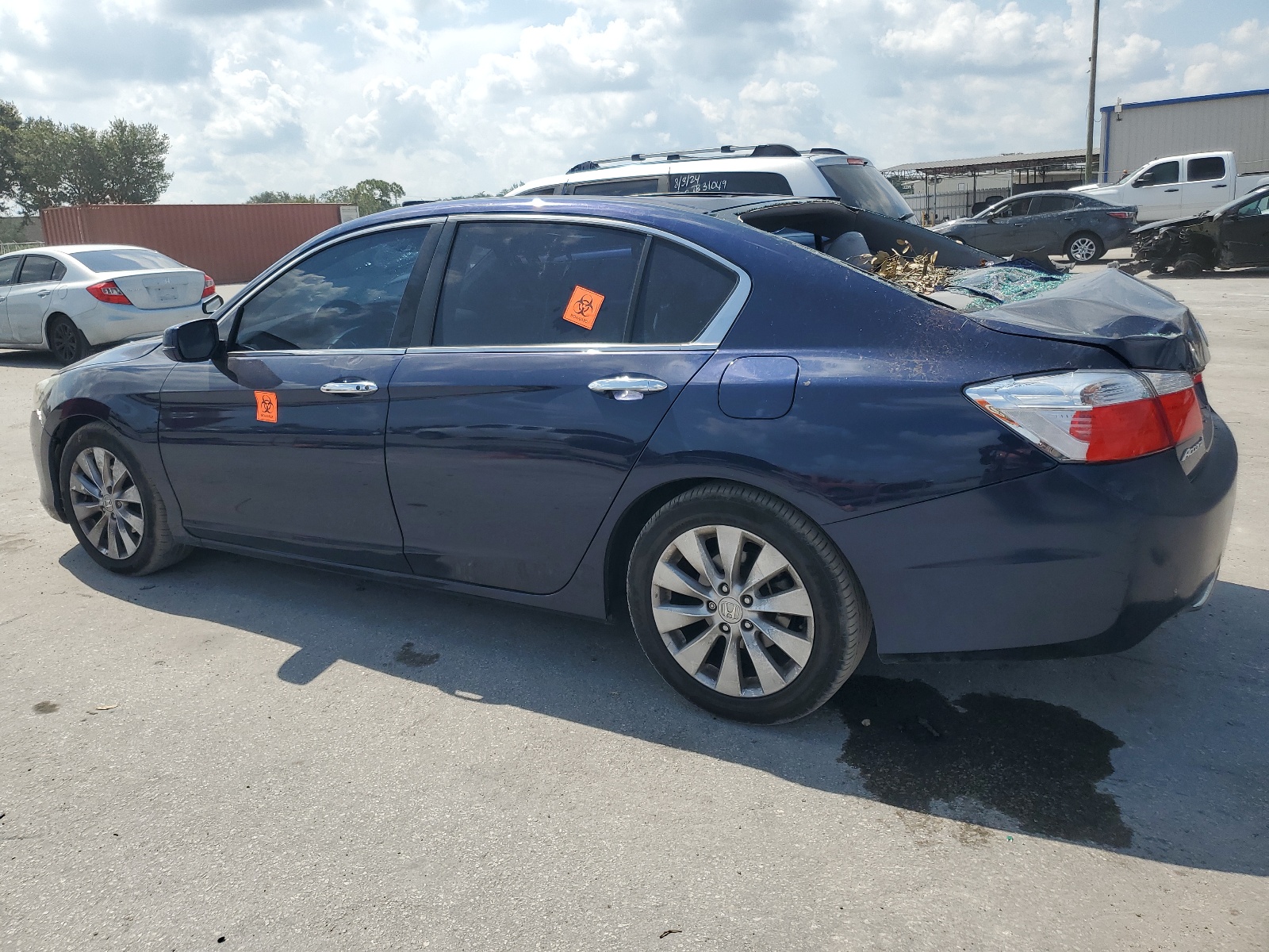 2015 Honda Accord Ex vin: 1HGCR2F78FA077335