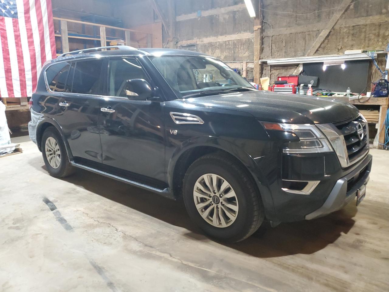 2021 Nissan Armada Sv VIN: JN8AY2AD4M9661952 Lot: 68947274