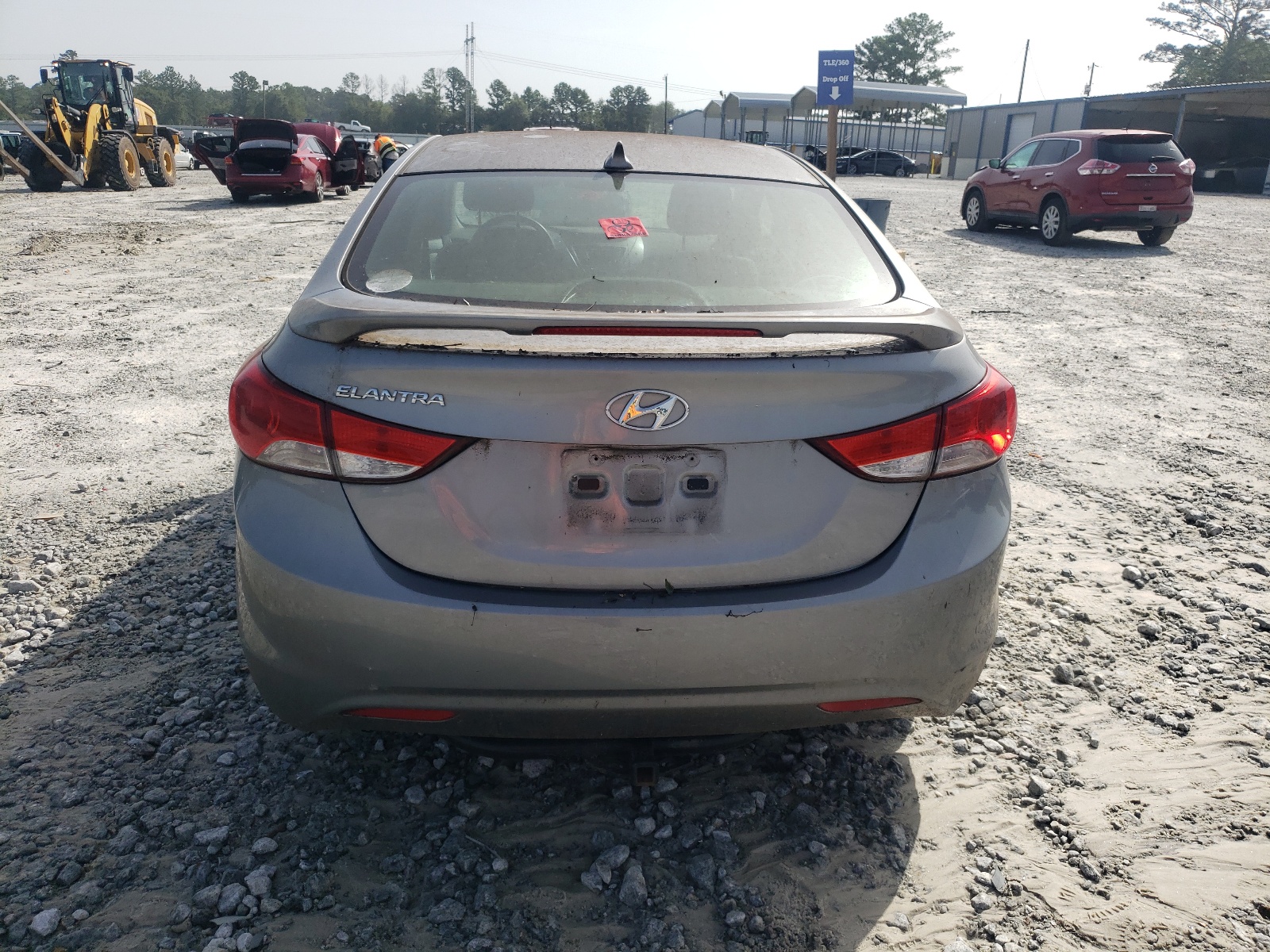 2013 Hyundai Elantra Gls vin: KMHDH4AE7DU999366