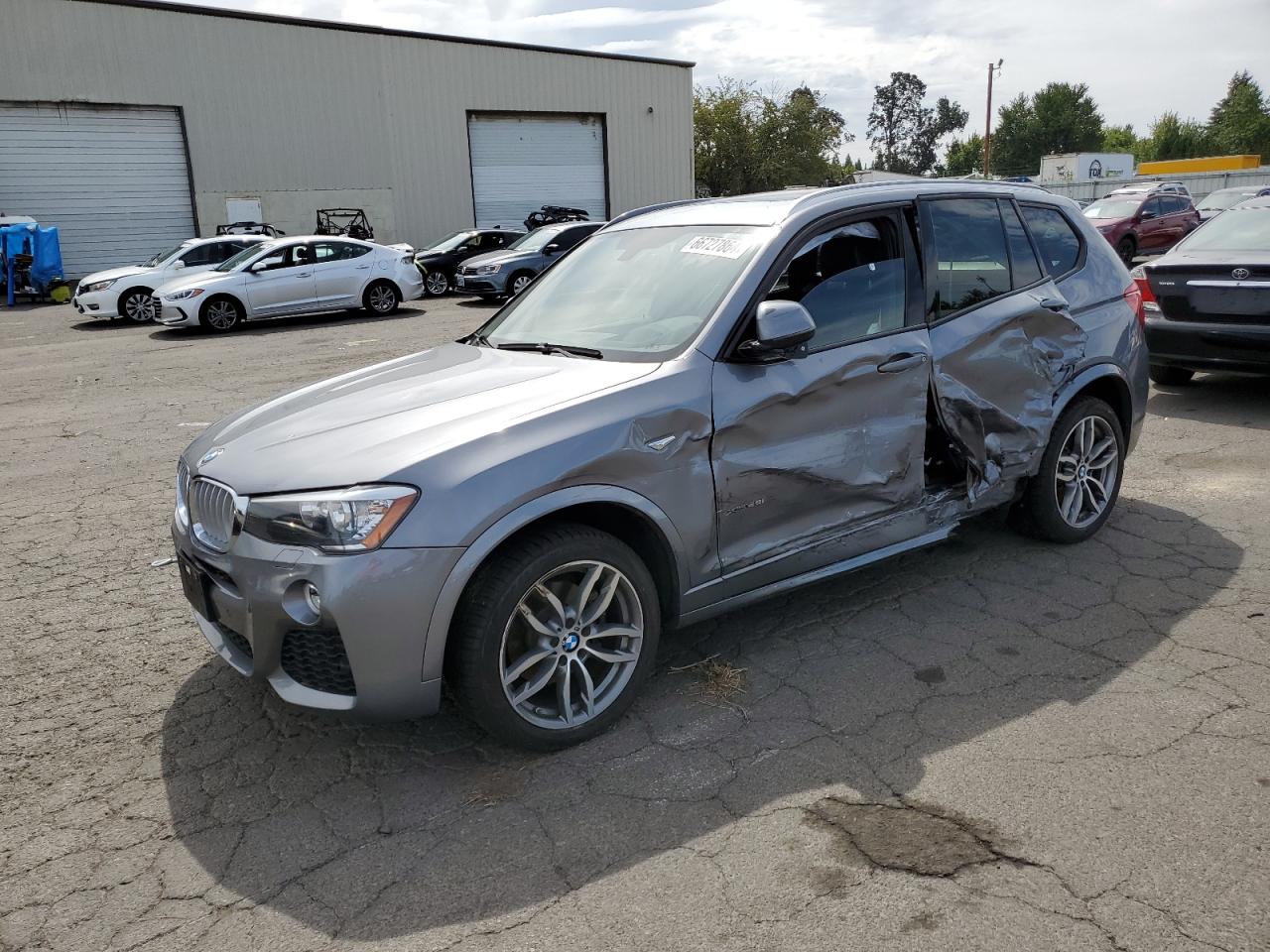 VIN 5UXWX9C59H0T15827 2017 BMW X3 no.1