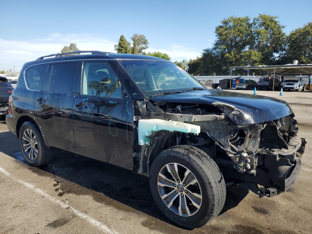 2017 Nissan Armada Sv VIN: JN8AY2ND8H9009187 Lot: 65955244