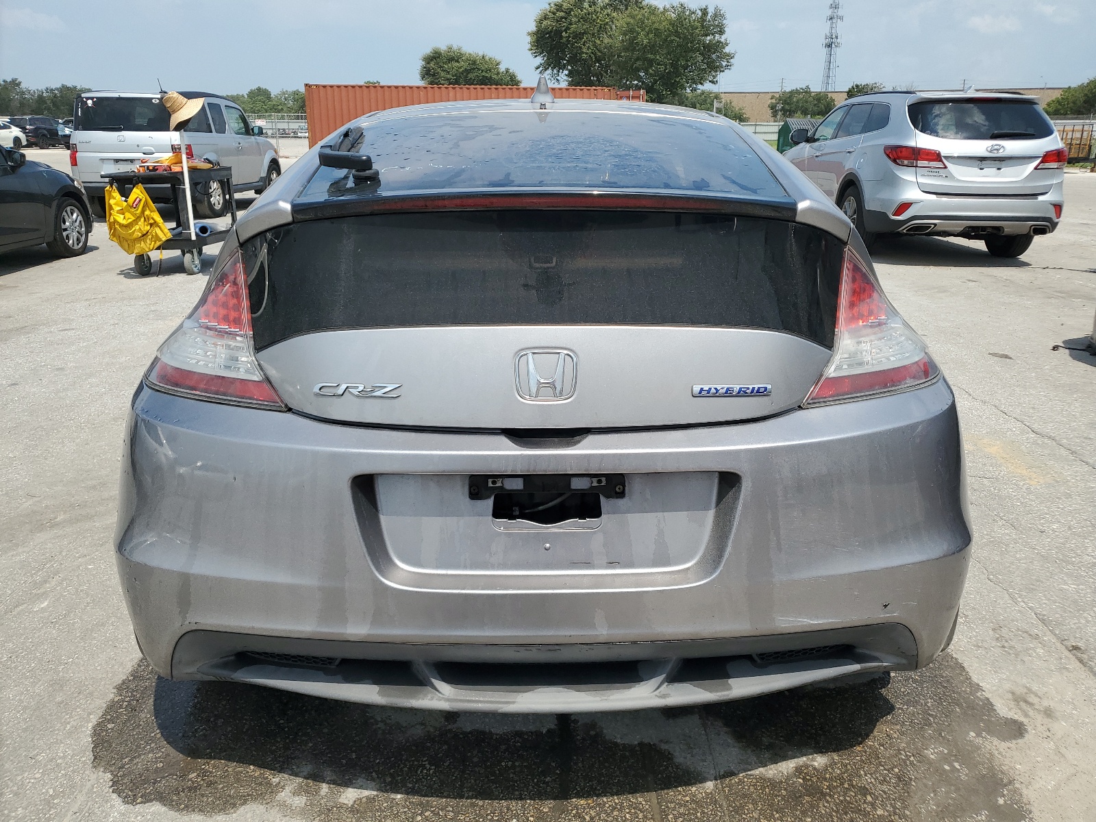 JHMZF1D61BS000282 2011 Honda Cr-Z Ex