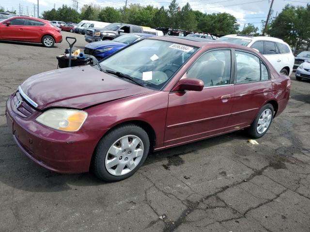 2002 Honda Civic Ex للبيع في Denver، CO - Front End