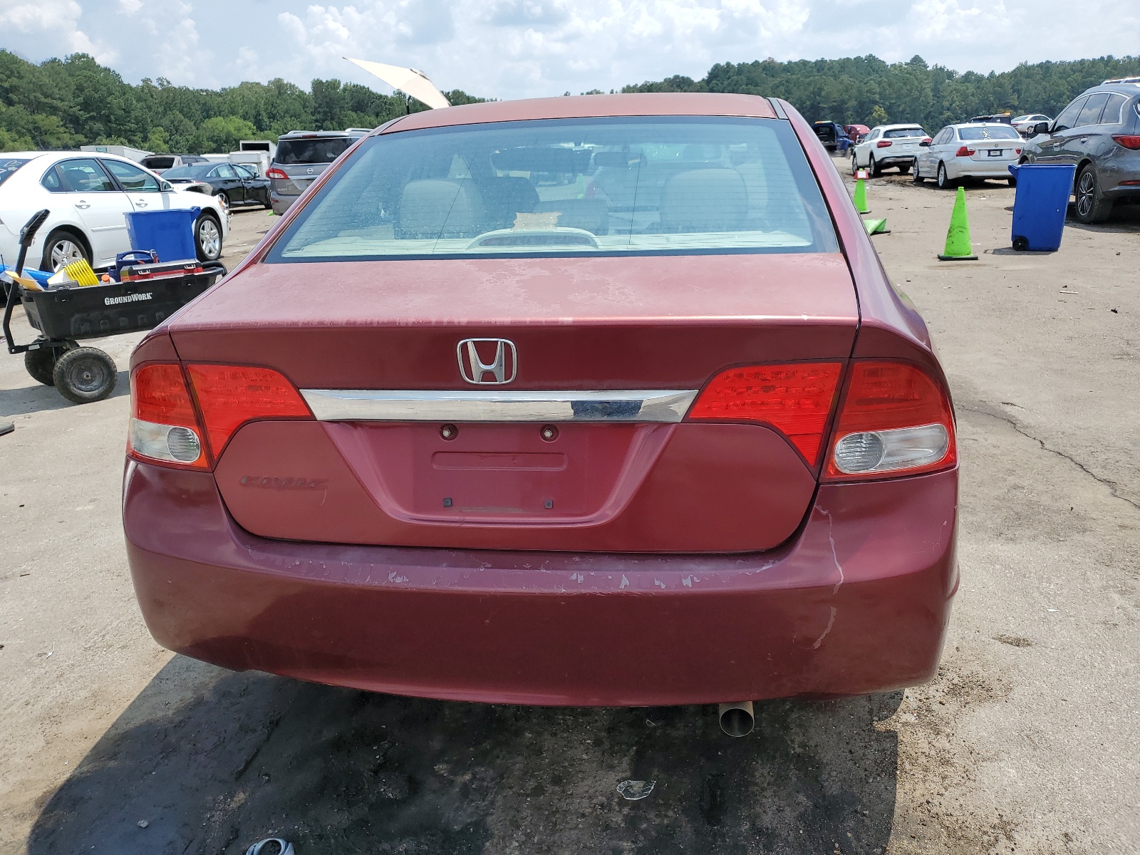 2HGFA16939H335928 2009 Honda Civic Exl