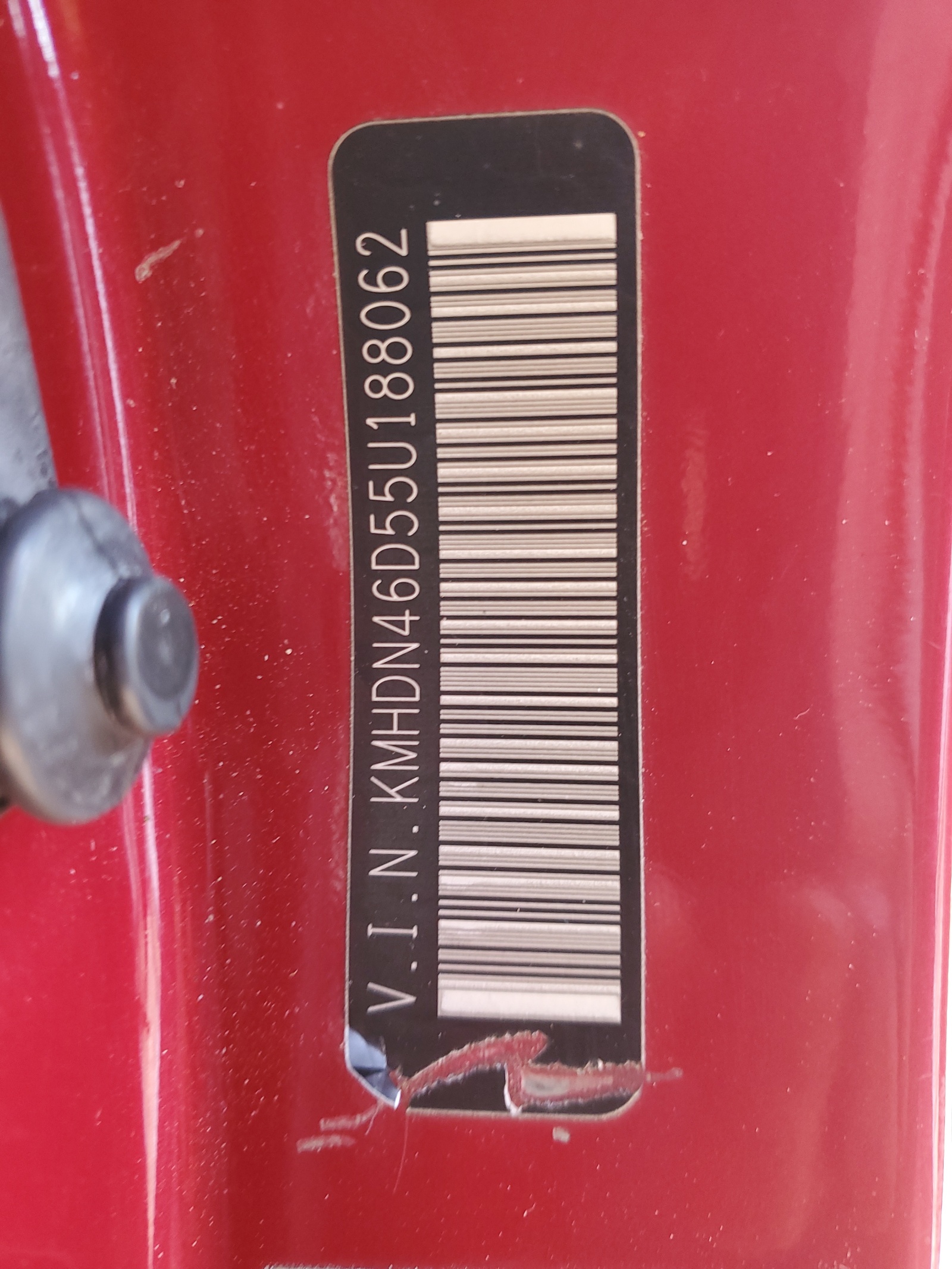 KMHDN46D55U188062 2005 Hyundai Elantra Gls