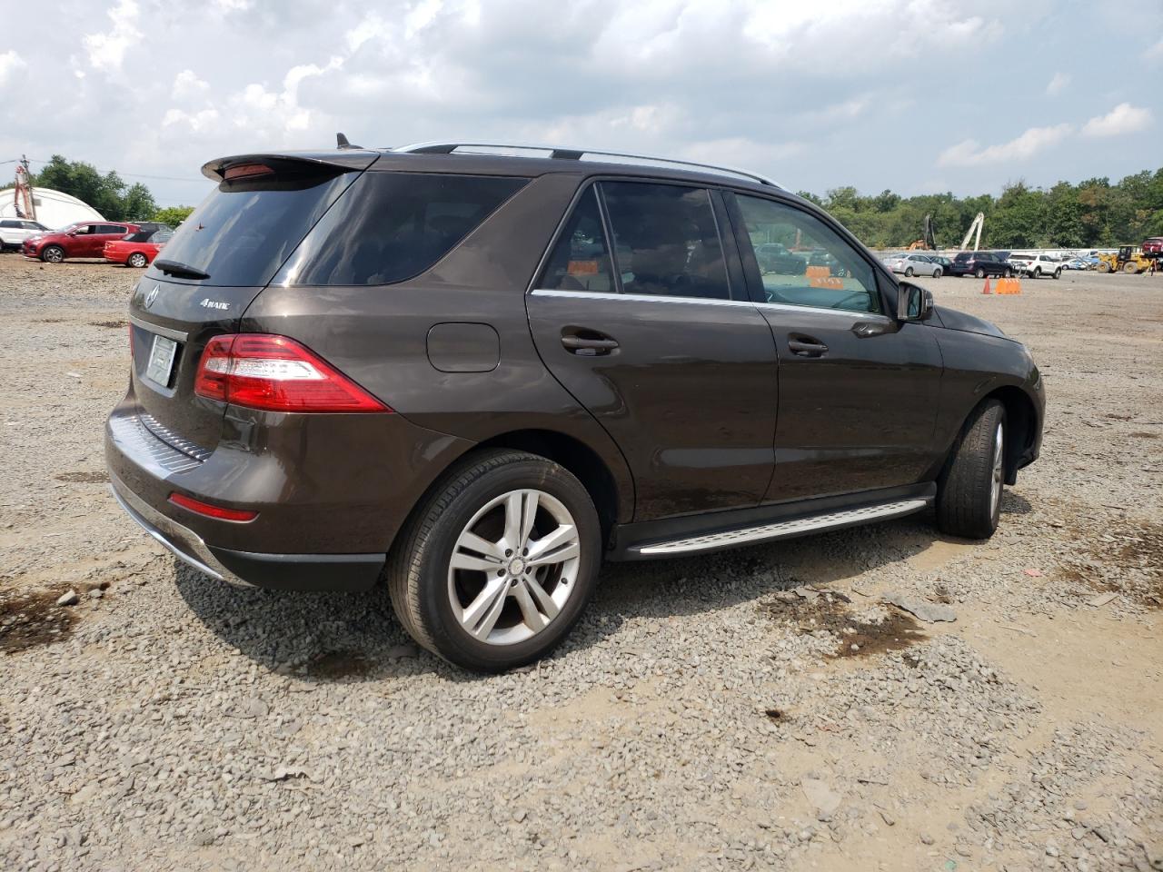 2014 Mercedes-Benz Ml 350 4Matic brown null gas 4JGDA5HB3EA363603 photo #4