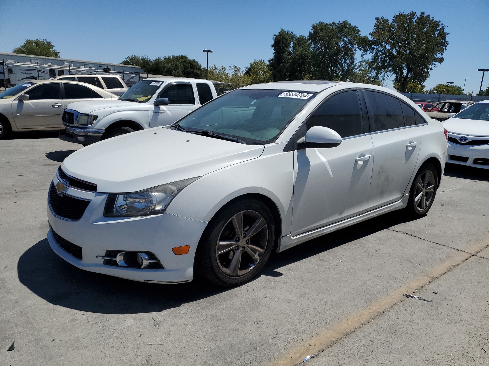 2012 Chevrolet Cruze Lt vin: 1G1PG5SC1C7235722