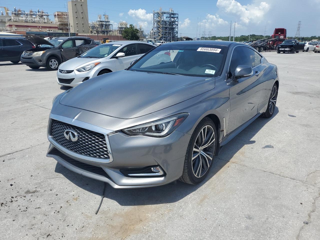 2018 Infiniti Q60 Pure VIN: JN1CV7EK7JM200498 Lot: 65663894