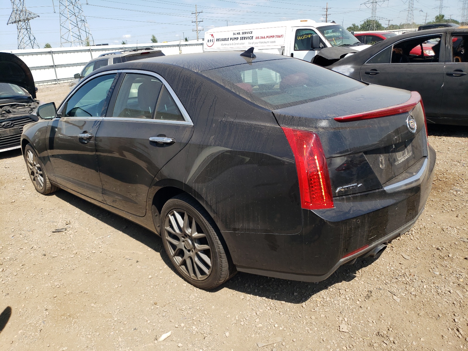 2014 Cadillac Ats Luxury vin: 1G6AH5RX2E0110035