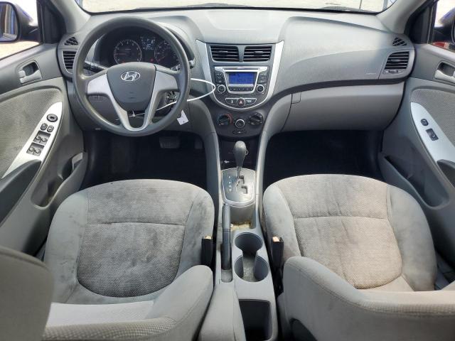  HYUNDAI ACCENT 2014 Granatowy