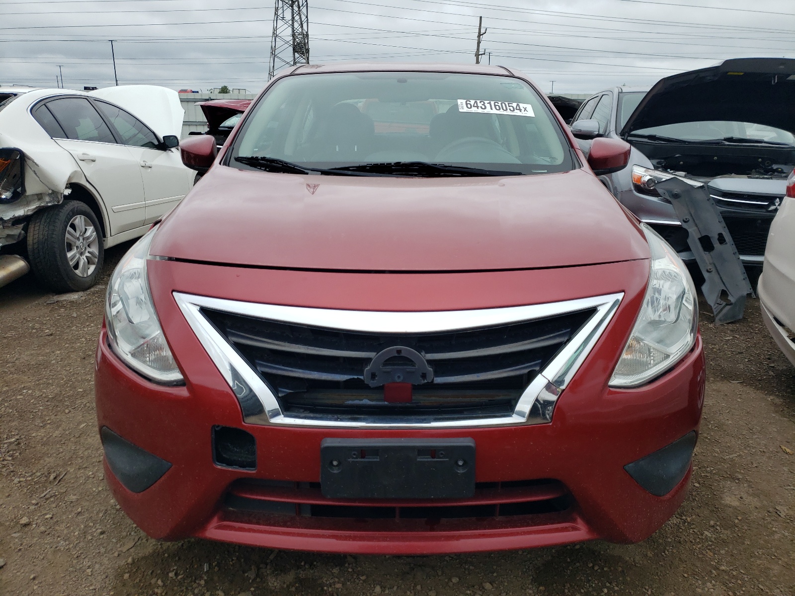 2016 Nissan Versa S vin: 3N1CN7AP4GL819645