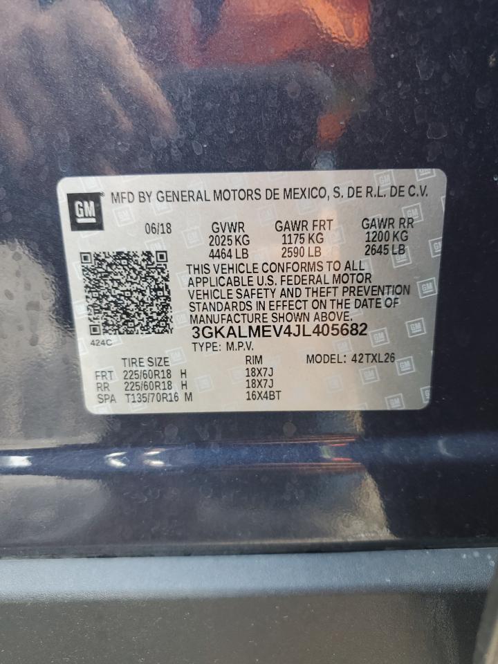 3GKALMEV4JL405682 2018 GMC Terrain Sle