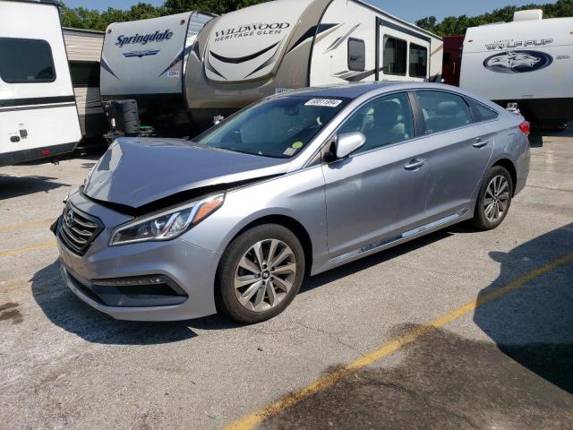 Sedans HYUNDAI SONATA 2016 Silver