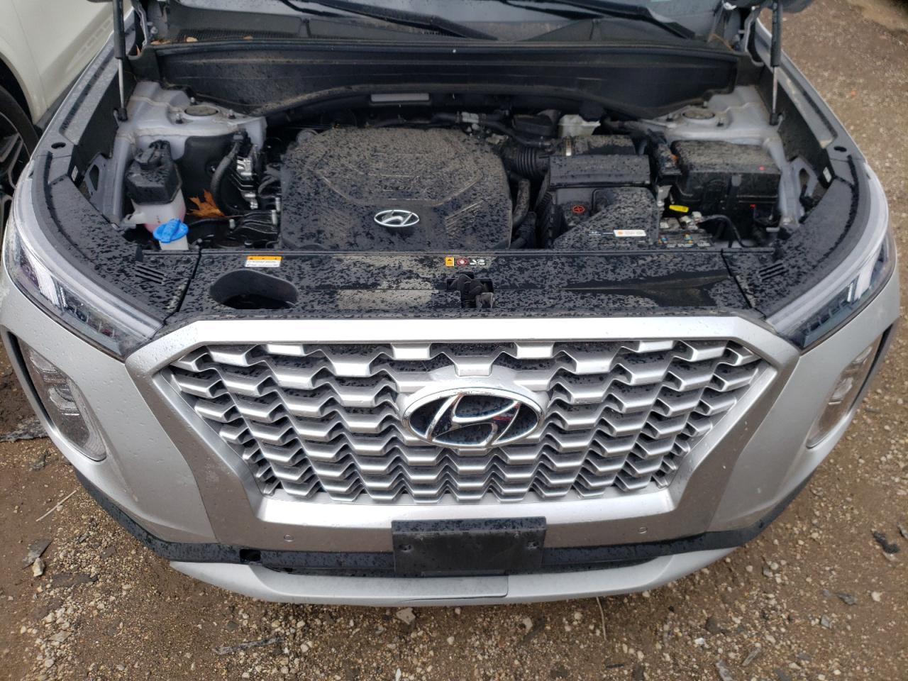 KM8R4DHE7NU430624 2022 Hyundai Palisade Sel