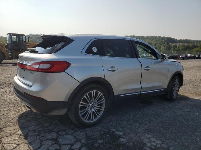  LINCOLN MKX 2016 Сріблястий