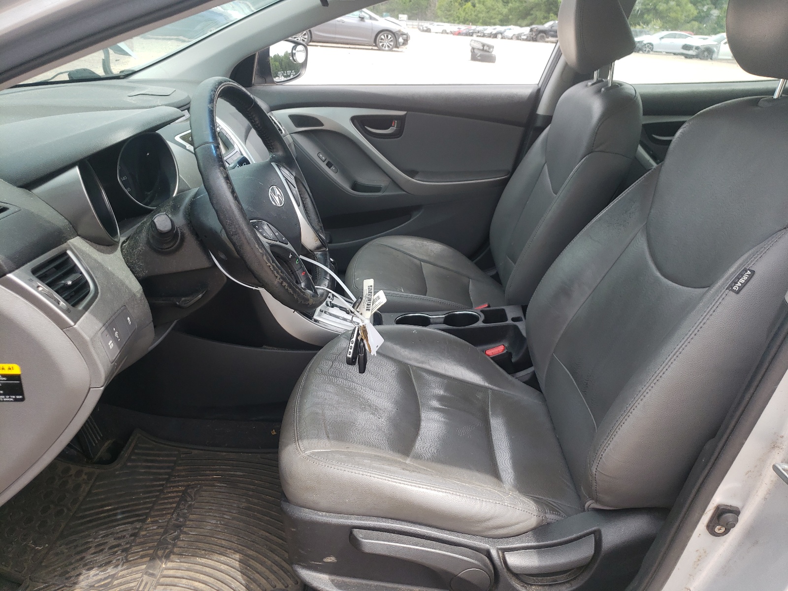 5NPDH4AE3CH092272 2012 Hyundai Elantra Gls