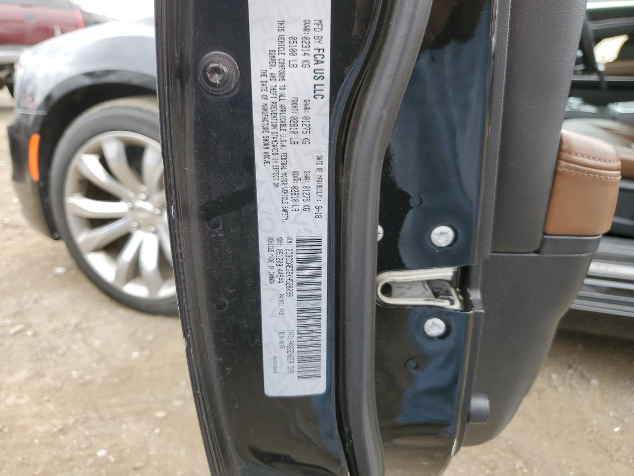 2019 Chrysler 300 Limited VIN: 2C3CCAEG9KH528039 Lot: 66791454