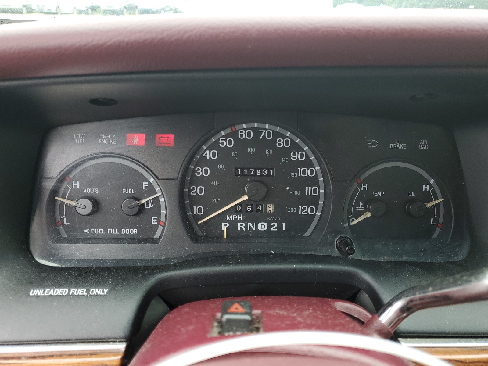 2FALP74W7SX130092 1995 Ford Crown Victoria Lx