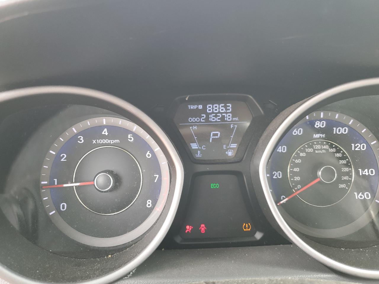 2012 Hyundai Elantra Gls VIN: KMHDH4AE9CU273880 Lot: 66687404