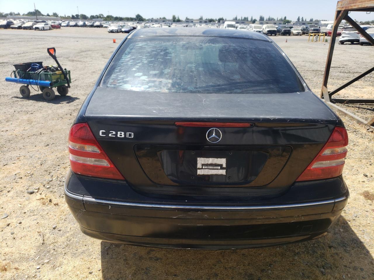 2007 Mercedes-Benz C 280 VIN: WDBRF54H97A936303 Lot: 65433004