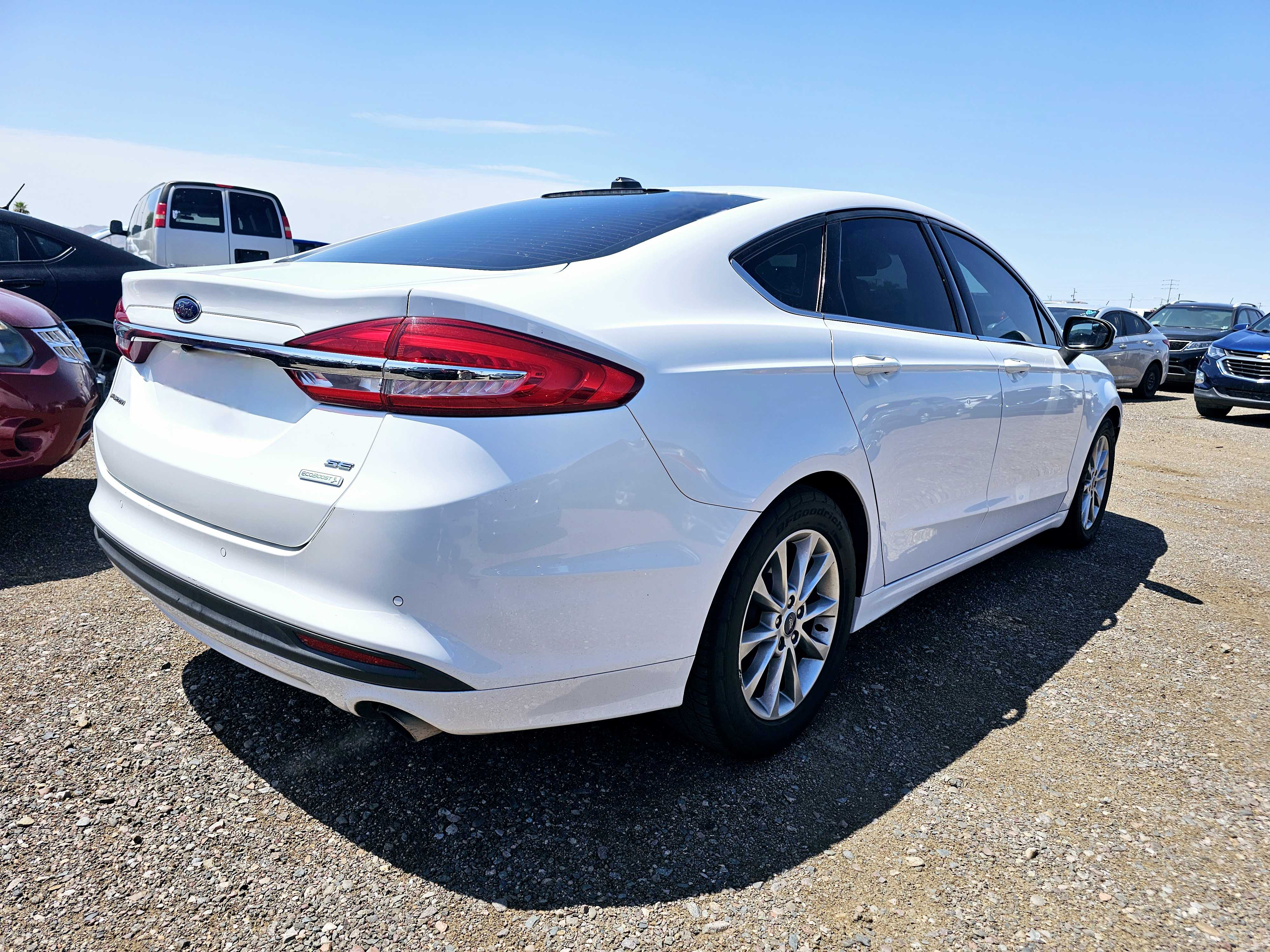 2017 Ford Fusion Se vin: 3FA6P0HD6HR216191