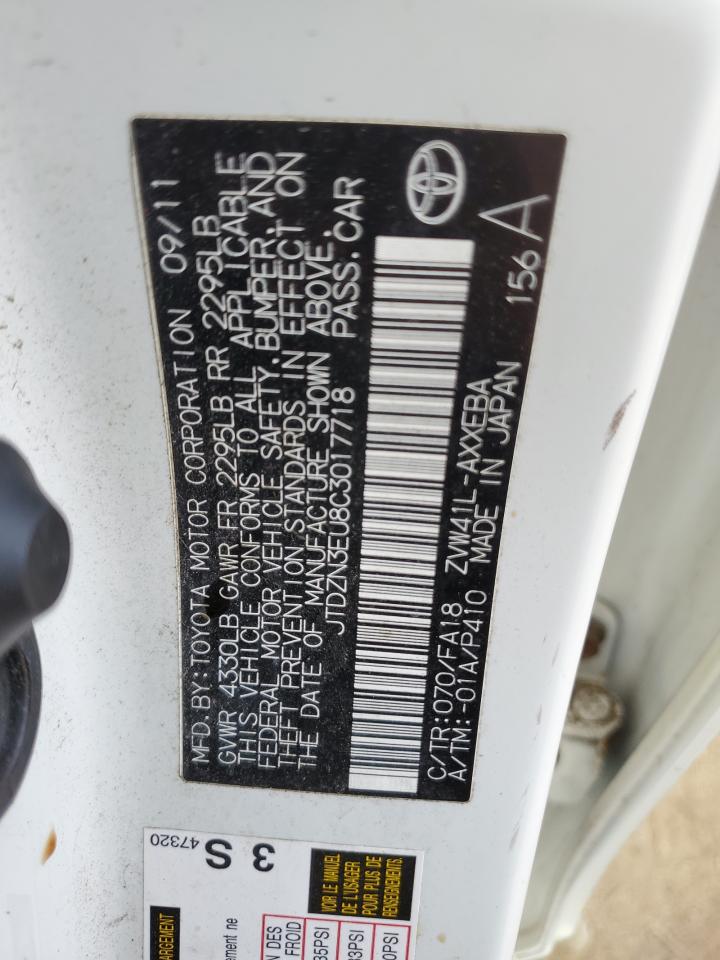 JTDZN3EU8C3017718 2012 Toyota Prius V