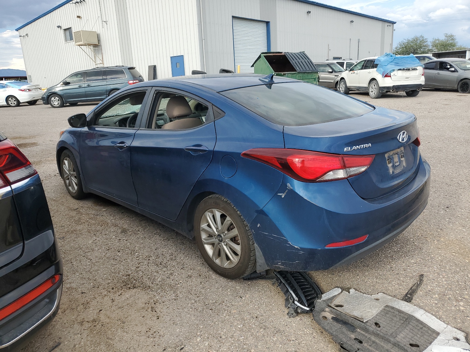 KMHDH4AE3EU187161 2014 Hyundai Elantra Se