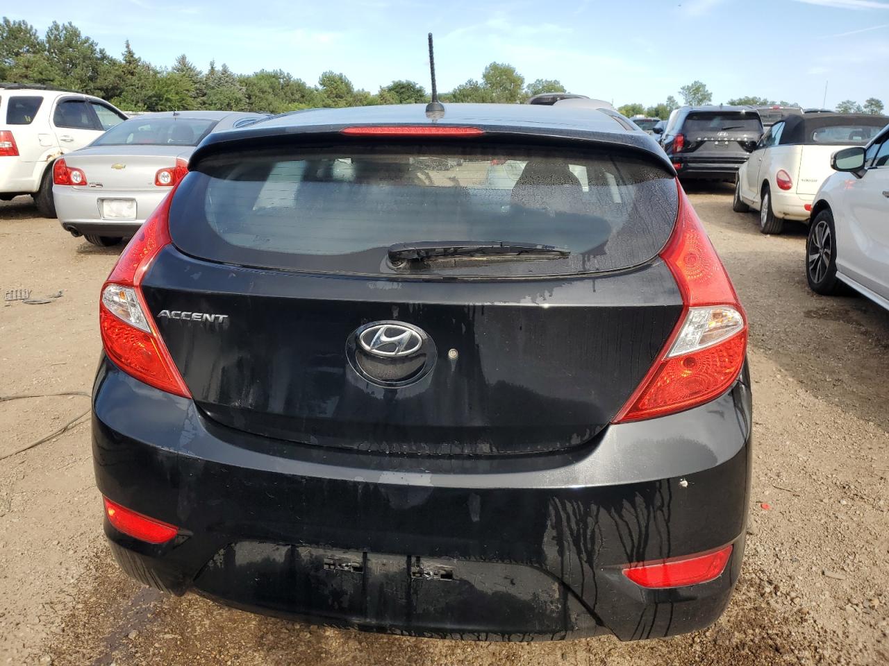 2014 Hyundai Accent Gls VIN: KMHCU5AE1EU168055 Lot: 68053964