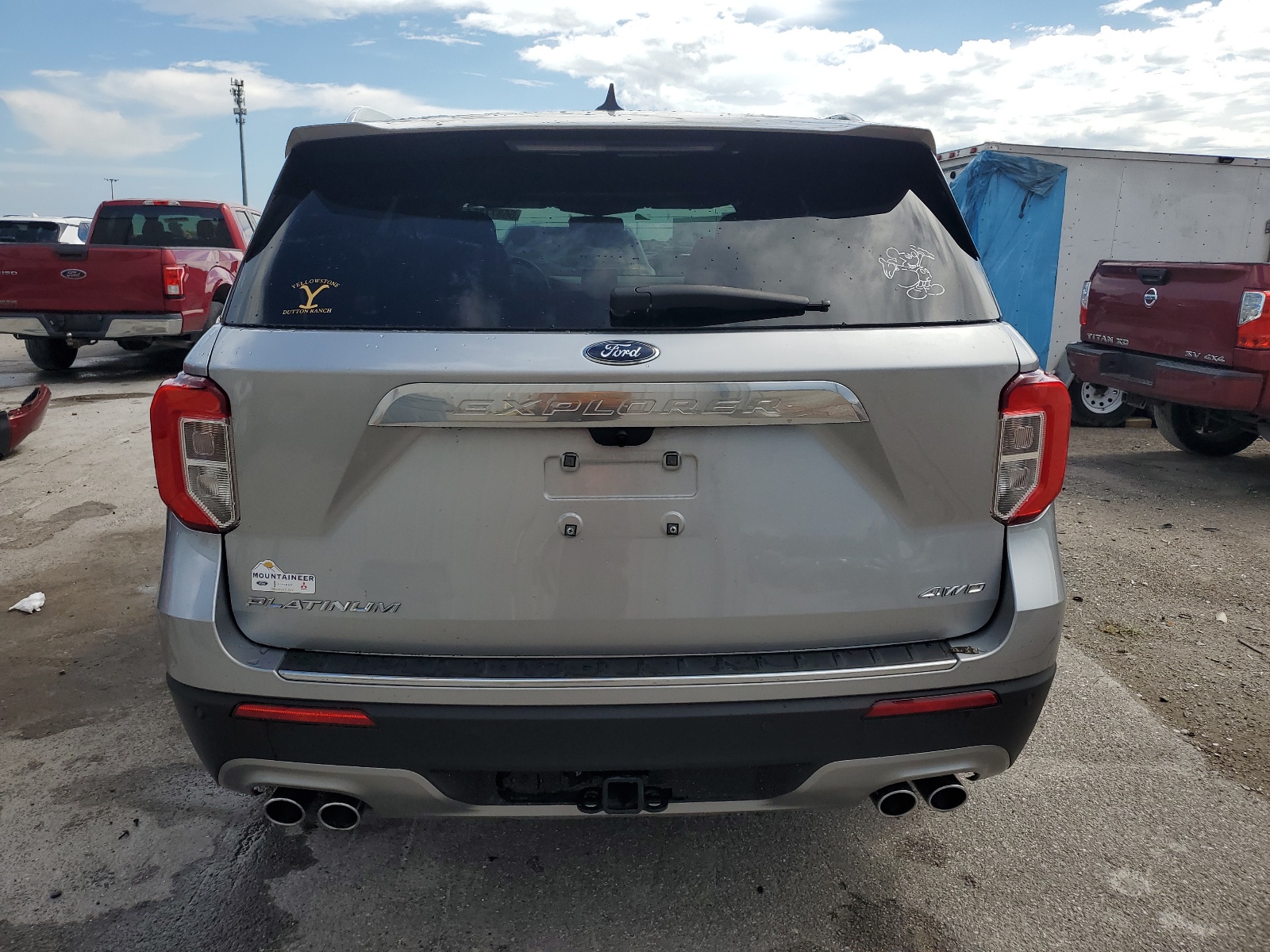 1FM5K8HC5MGC29537 2021 Ford Explorer Platinum