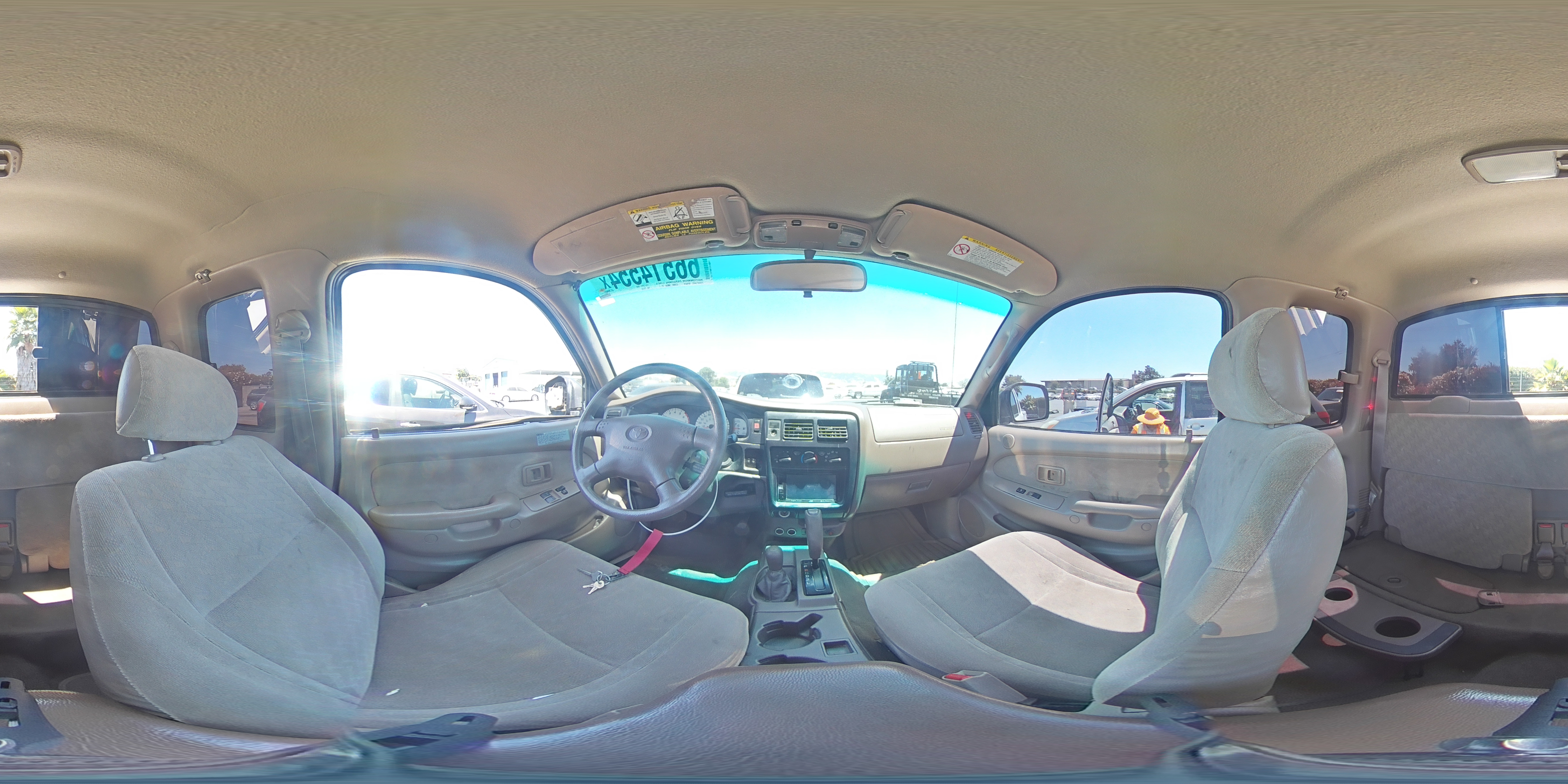 2001 Toyota Tacoma Xtracab VIN: 5TEWN72NX1Z725331 Lot: 66514554