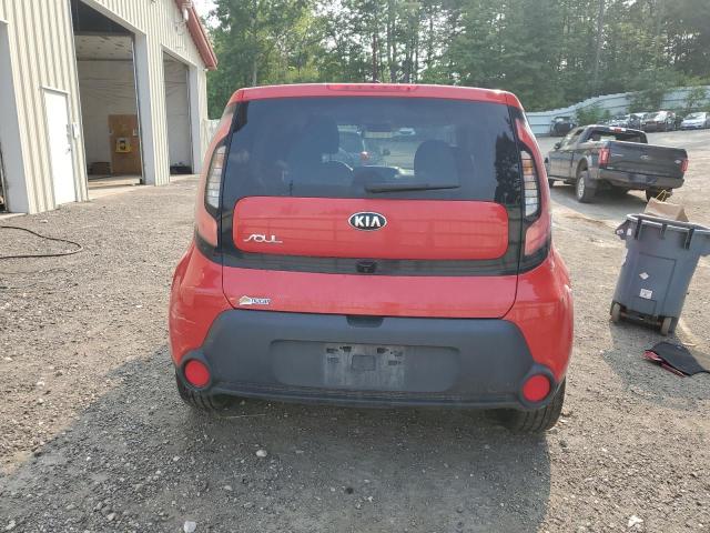  KIA SOUL 2015 Czerwony