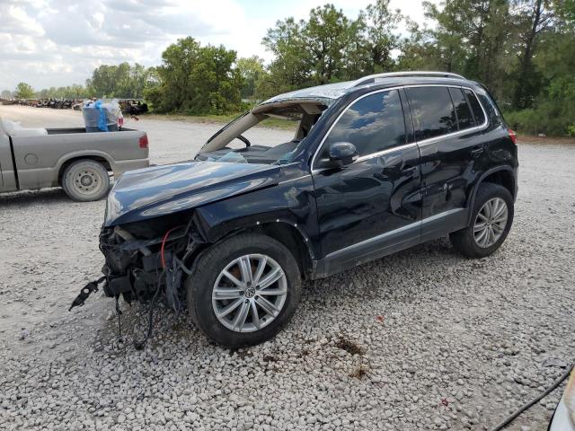  VOLKSWAGEN TIGUAN 2012 Чорний