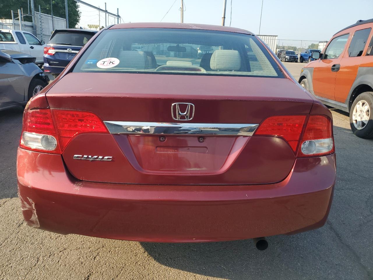 2009 Honda Civic Ex VIN: 19XFA168X9E027804 Lot: 66136294