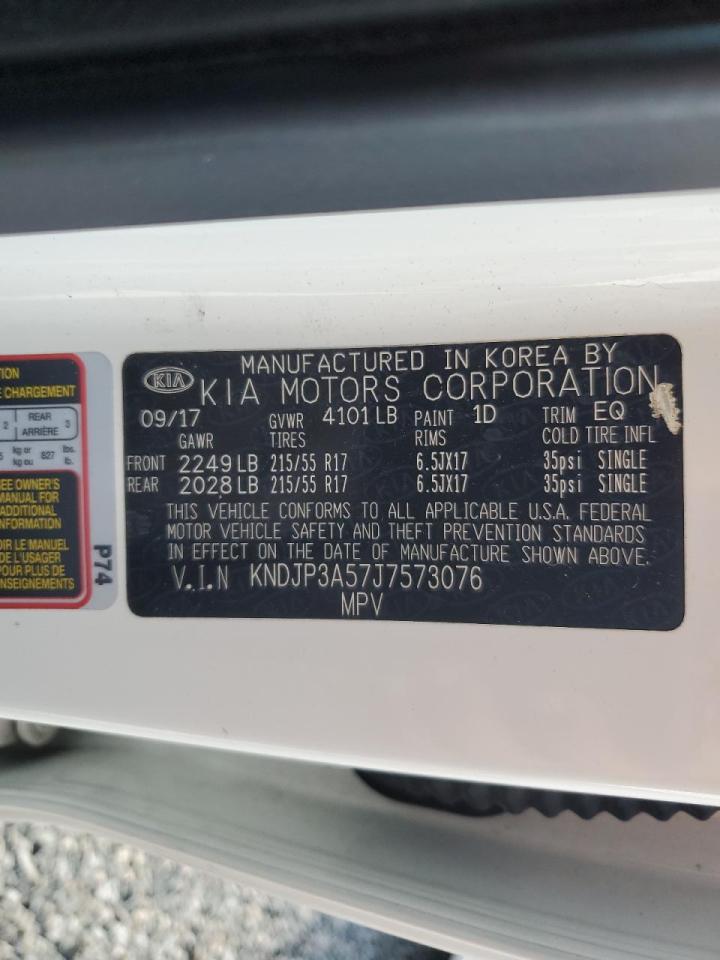 KNDJP3A57J7573076 2018 Kia Soul +