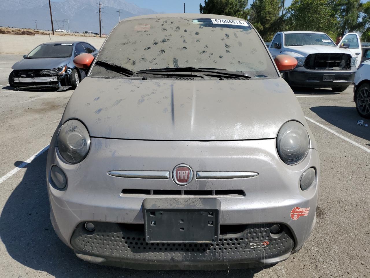 2017 Fiat 500 Electric VIN: 3C3CFFGE2HT675206 Lot: 67604674
