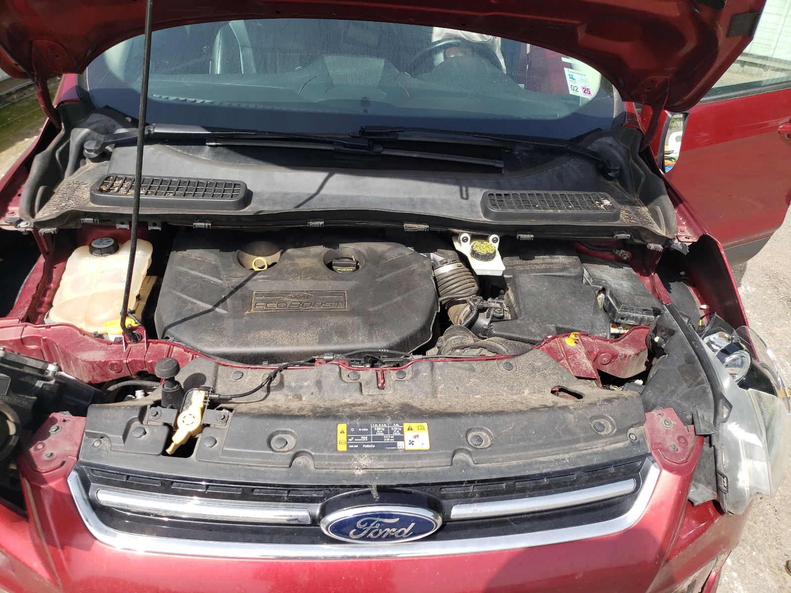 1FMCU0J95DUB06047 2013 Ford Escape Titanium