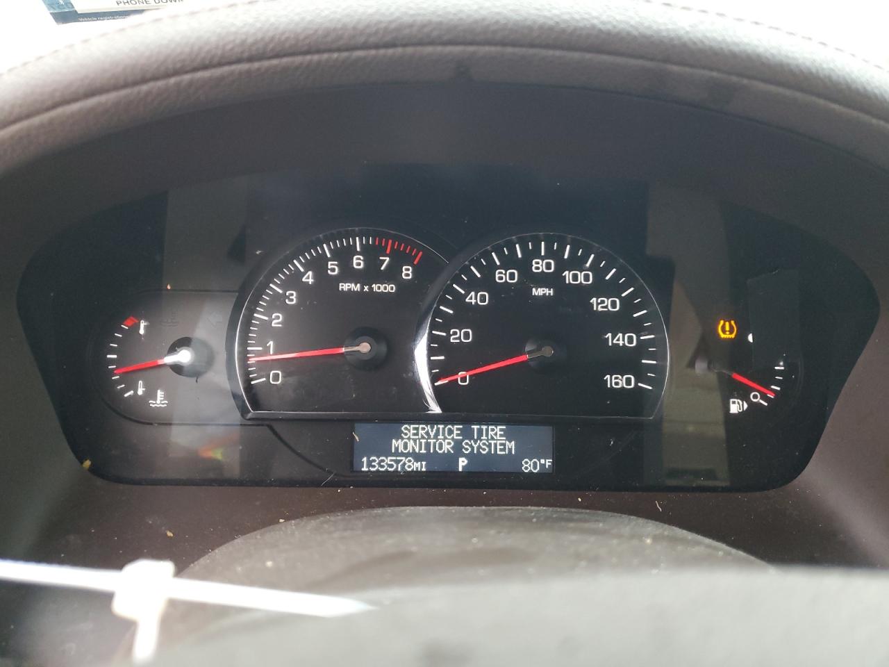 2008 Cadillac Srx VIN: 1GYEE437X80161856 Lot: 66667804