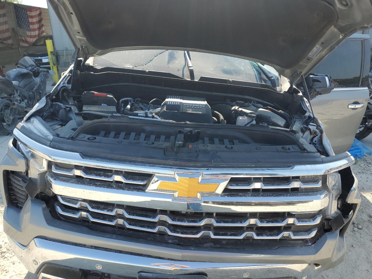 2023 Chevrolet Silverado K1500 Ltz VIN: 1GCUDGE83PZ219716 Lot: 62740314