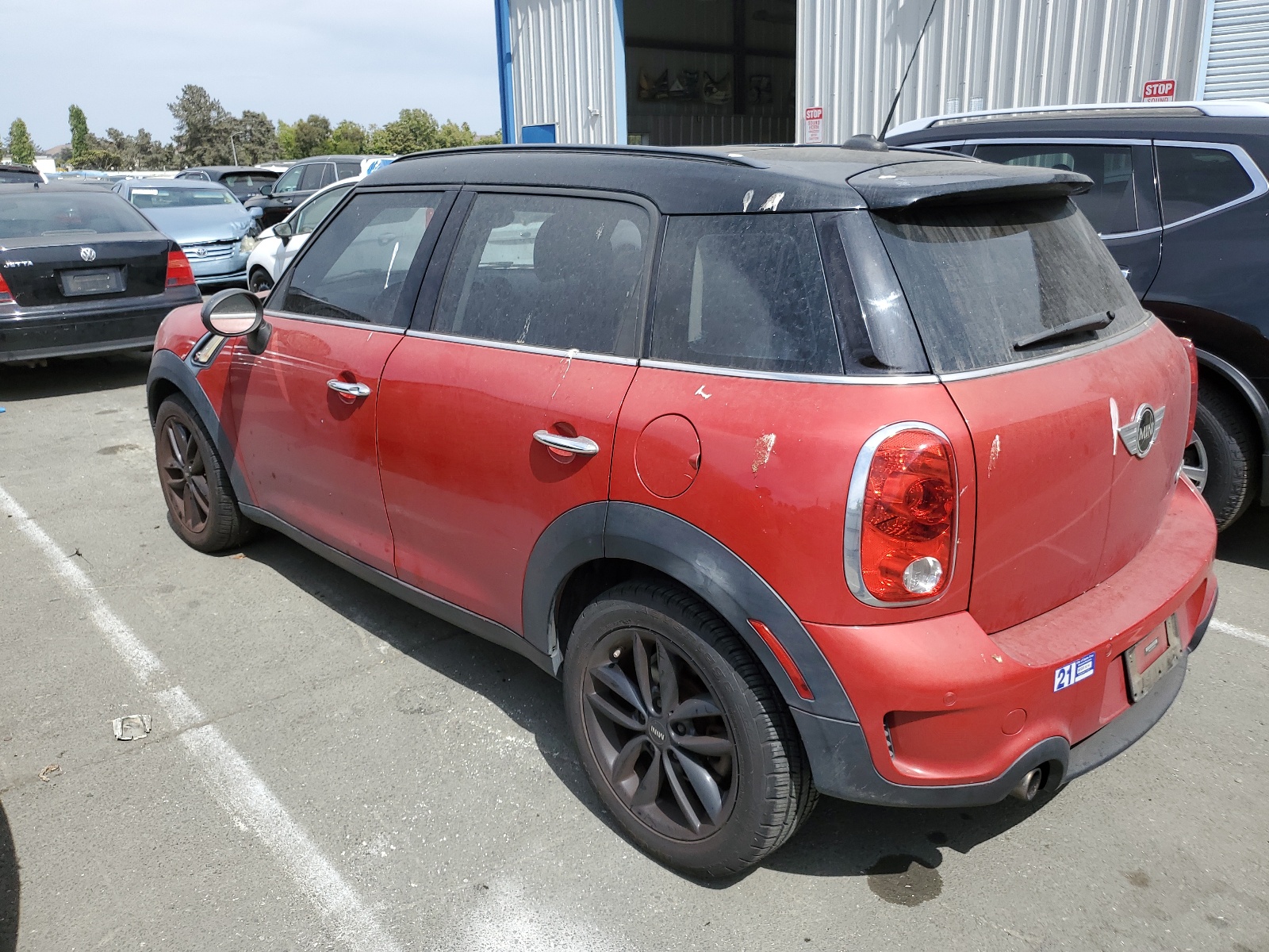 2013 Mini Cooper S Countryman vin: WMWZC3C56DWP22290