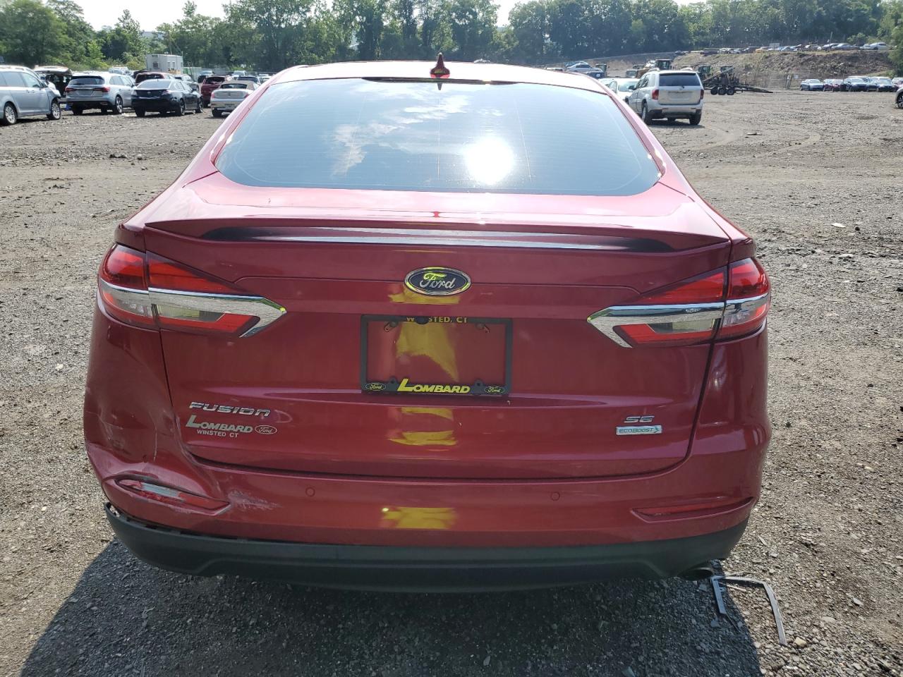 2020 Ford Fusion Se VIN: 3FA6P0HD9LR140880 Lot: 65528644