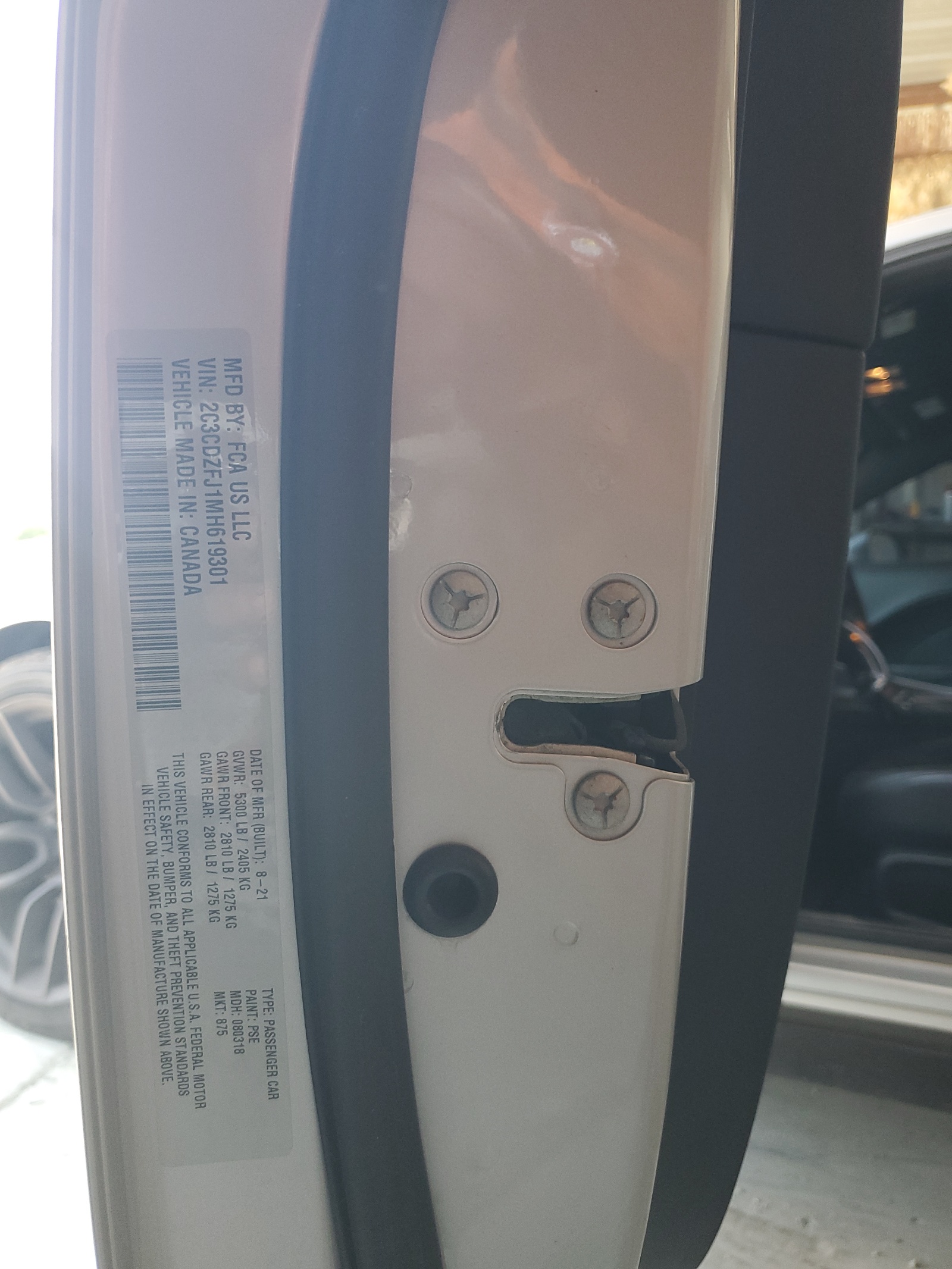 2C3CDZFJ1MH619301 2021 Dodge Challenger R/T Scat Pack