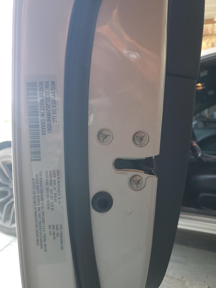 2021 Dodge Challenger R/T Scat Pack VIN: 2C3CDZFJ1MH619301 Lot: 58341804