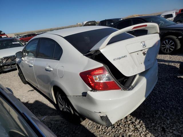  HONDA CIVIC 2012 White