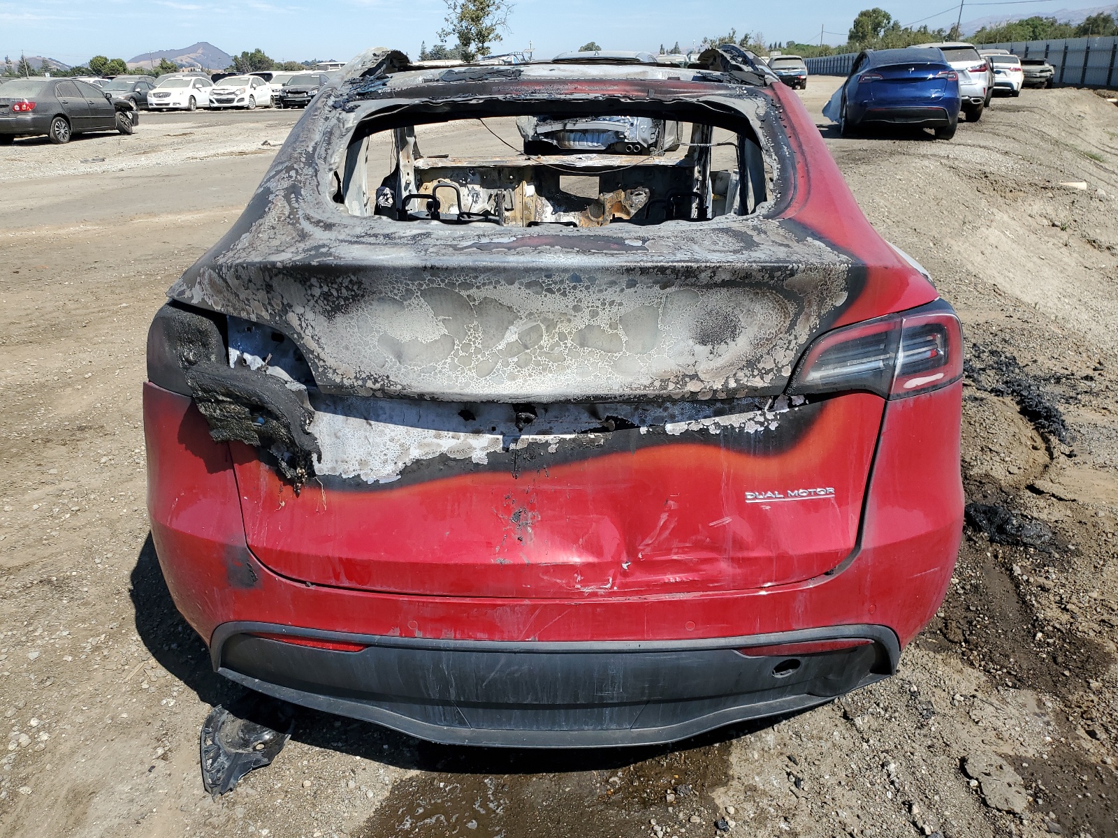 7SAYGDEF3NF407647 2022 Tesla Model Y