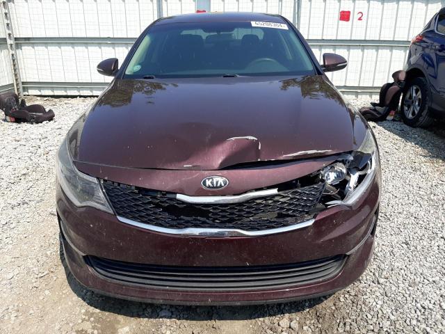  KIA OPTIMA 2016 Бургунди