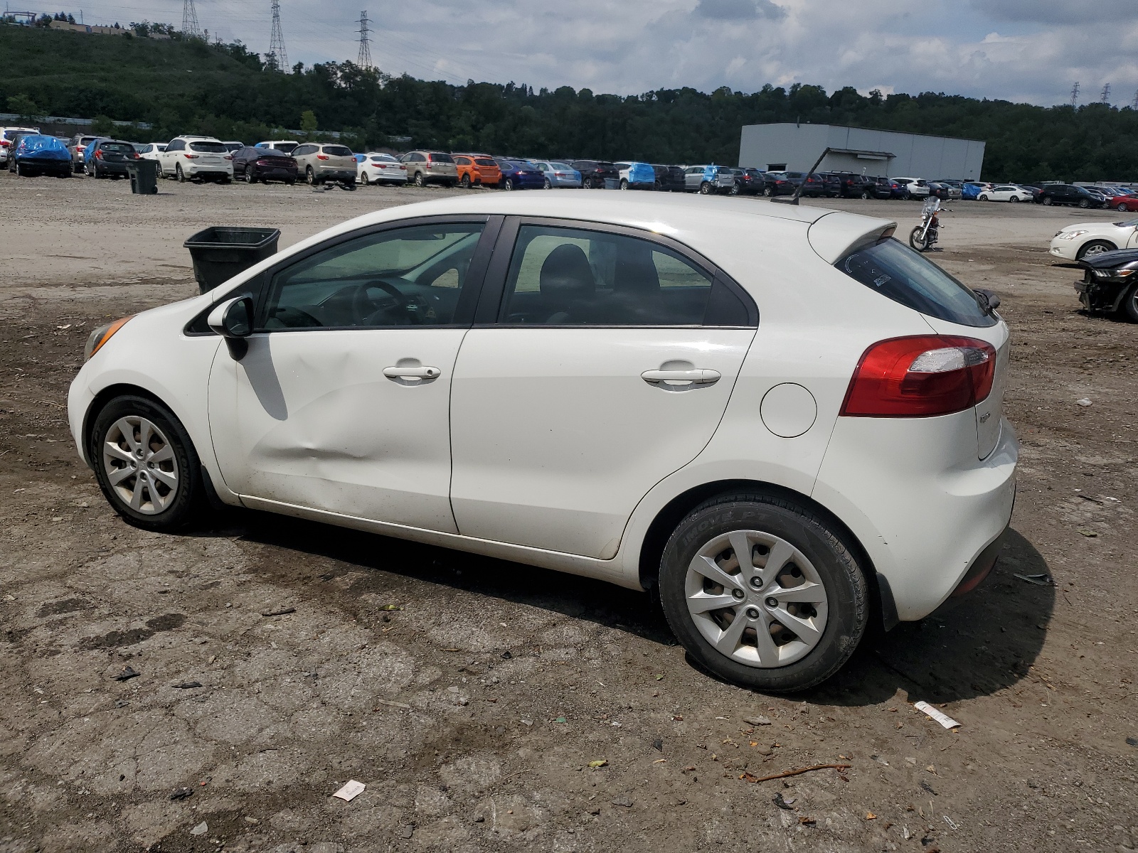 2013 Kia Rio Lx vin: KNADM5A38D6128448