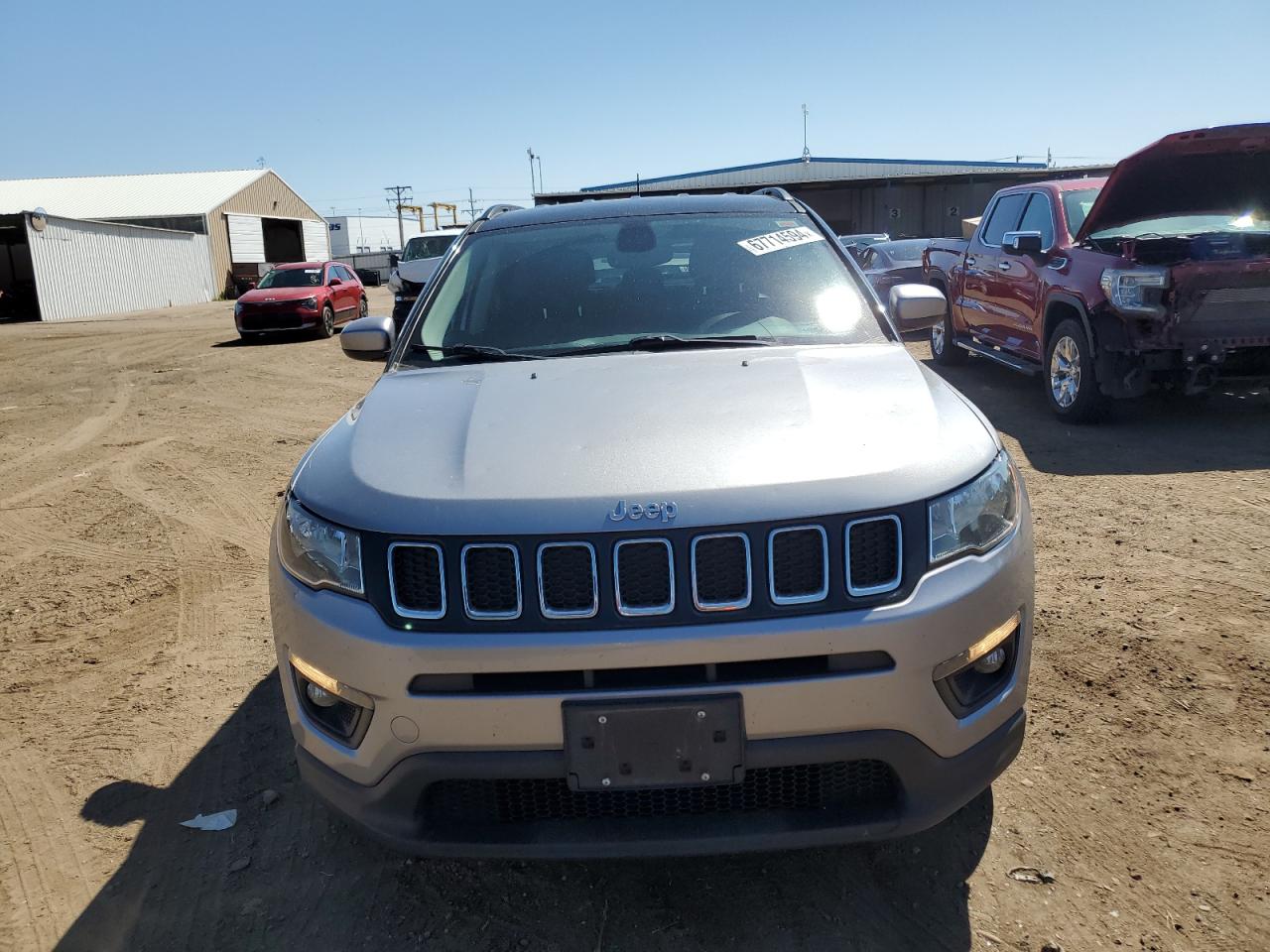 2019 Jeep Compass Latitude VIN: 3C4NJDBB6KT600326 Lot: 67714594