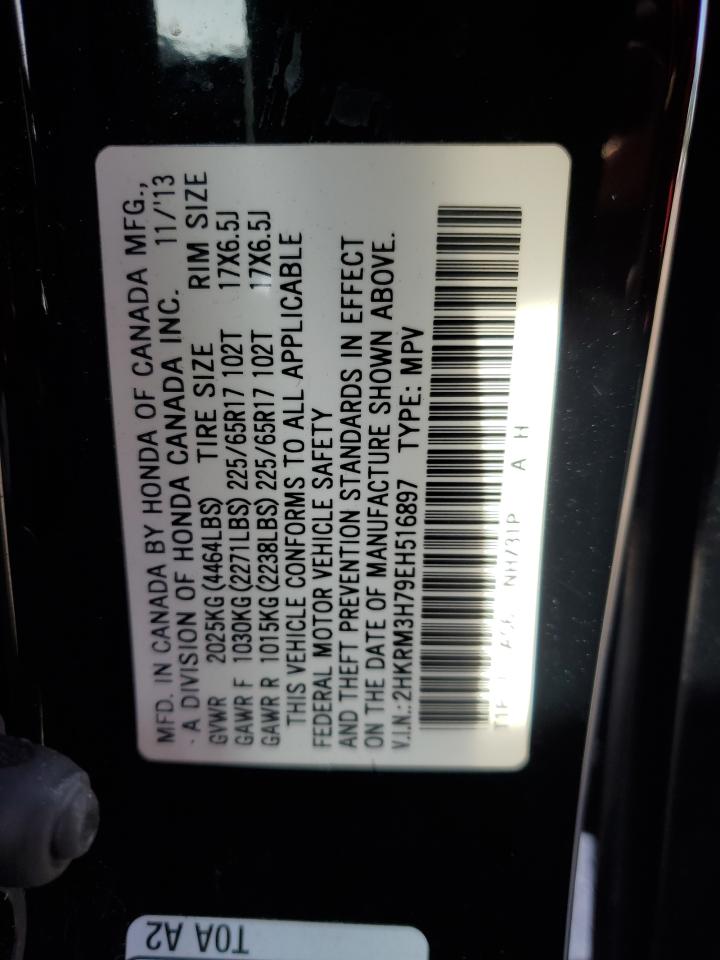 2HKRM3H79EH516897 2014 Honda Cr-V Exl