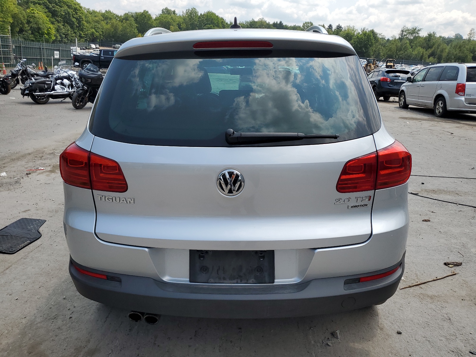 WVGBV7AX7CW543390 2012 Volkswagen Tiguan S